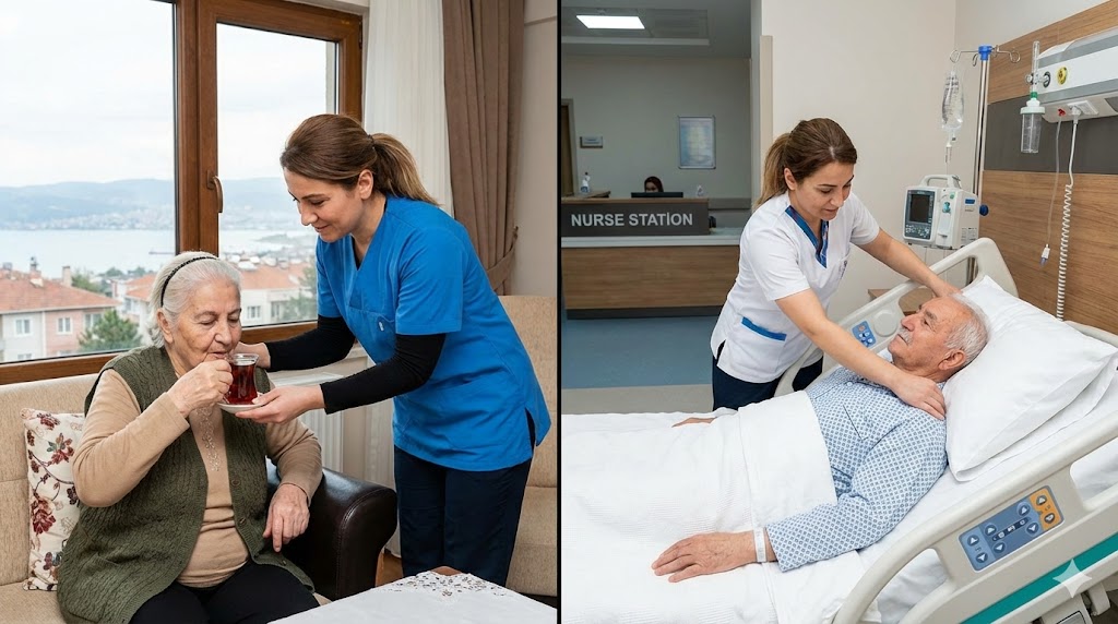 Evde veya Hastanede Hasta Bakıcı Evde veya Hastanede Hasta Bakıcı